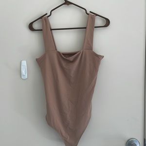 Abercrombie and fitch tan bodysuit